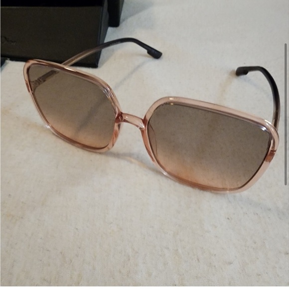 DIOR SoStellaire1 Translucent Pink Square Sunglasses - Picture 9 of 11